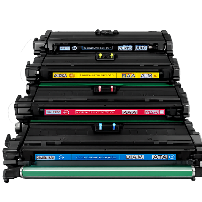 Zestaw tonerów HP CE740A CE741A CE742A CE743A (307A)